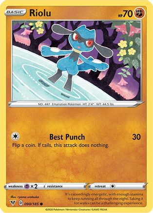 Riolu (090/185) [SWSH04 Vivid Voltage] - Common