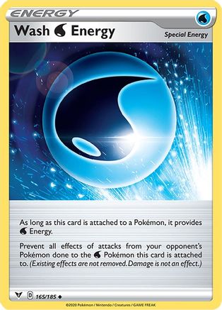 Wash Water Energy (165/185) [SWSH04 Vivid Voltage] - Uncommon
