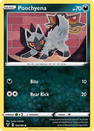Poochyena (103/185) [SWSH04 Vivid Voltage] - Common