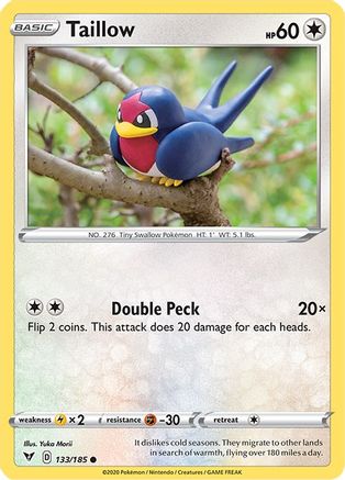Taillow (133/185) [SWSH04 Vivid Voltage] - Common