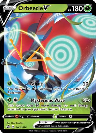 Orbeetle V (SWSH078/307) [SWSH Sword & Shield Promo Cards] Holofoil - Promo