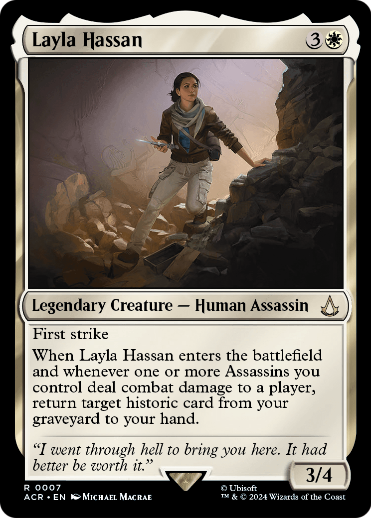 Layla Hassan (ACR-007) [Assassin's Creed]