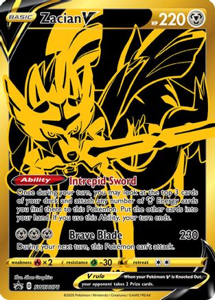 Zacian V (SWSH076/307) [SWSH Sword & Shield Promo Cards] Holofoil - Promo