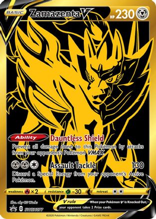 Zamazenta V (SWSH077/307) [SWSH Sword & Shield Promo Cards] Holofoil - Promo