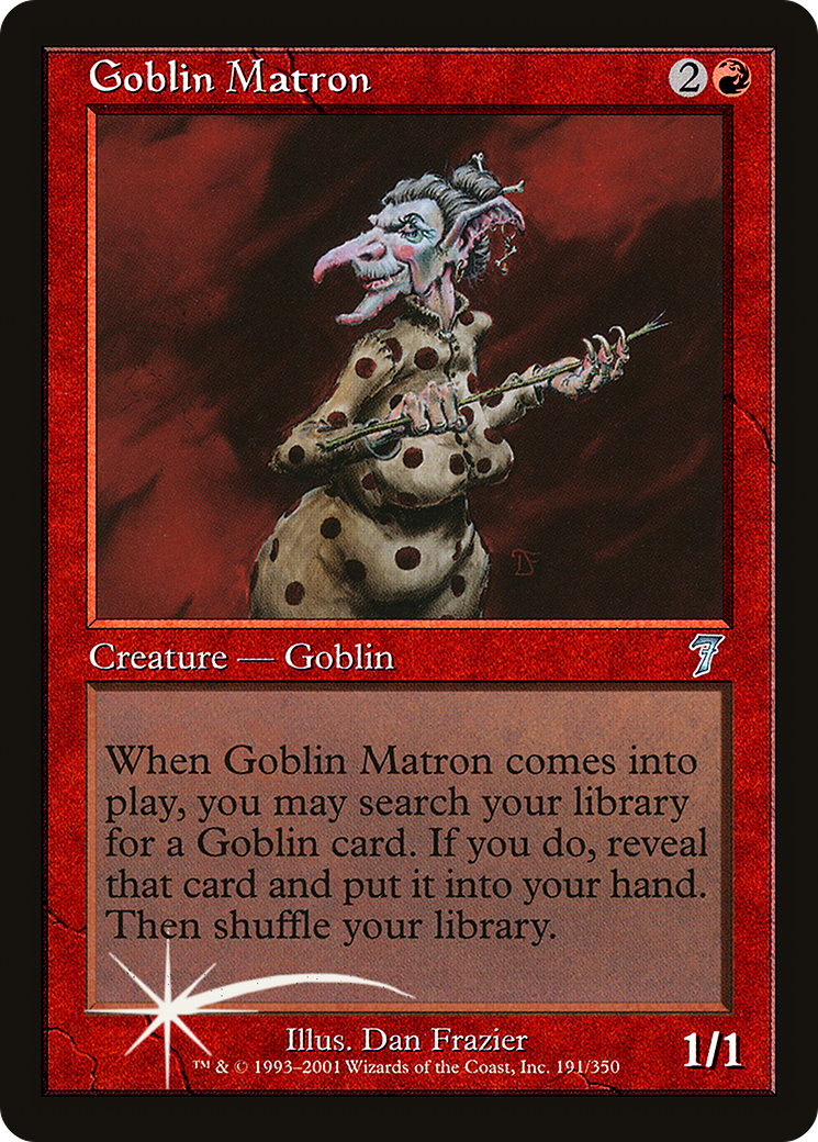 Goblin Matron (7ED-191★) [7th Edition] Foil