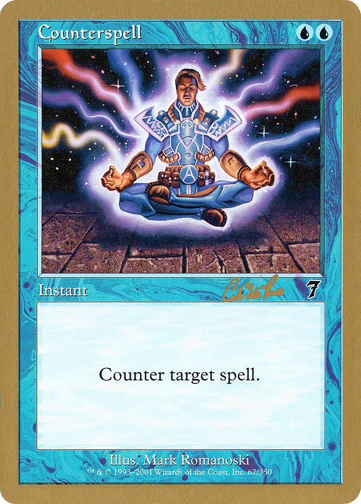 Counterspell - 2002 Carlos Romao (7ED) [World Championship Decks 2002]