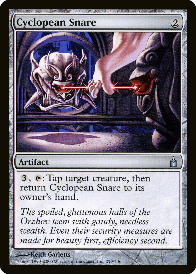 Cyclopean Snare (RAV-259) [Ravnica: City of Guilds] Foil