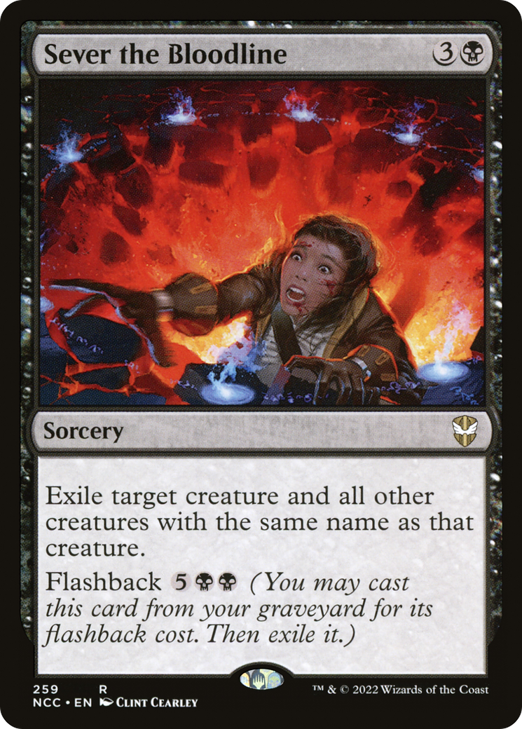 Sever the Bloodline (NCC-259) [New Capenna Commander]