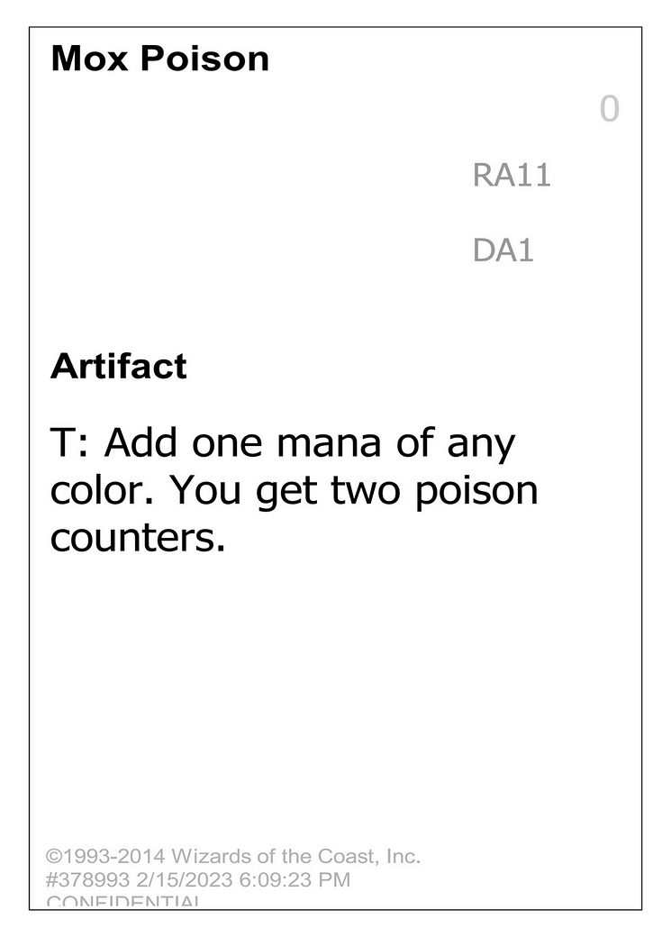 Mox Poison [Unknown Event]