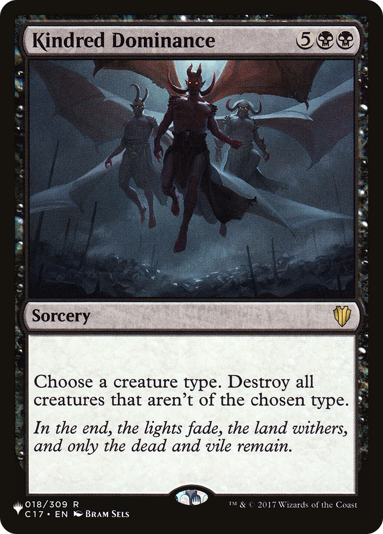Kindred Dominance (LIST-C17-18) [The List]