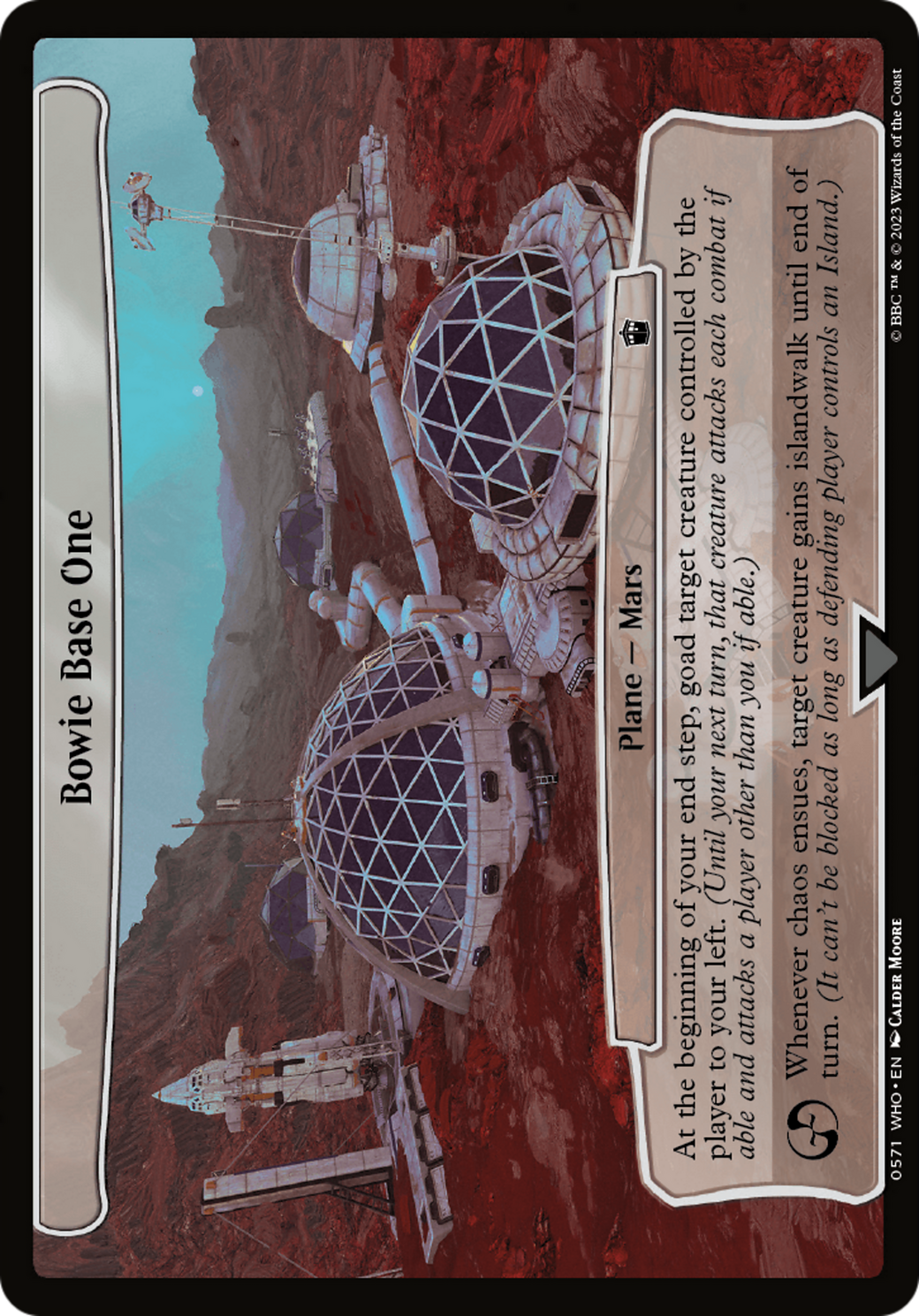 Bowie Base One (WHO-571) [Doctor Who]
