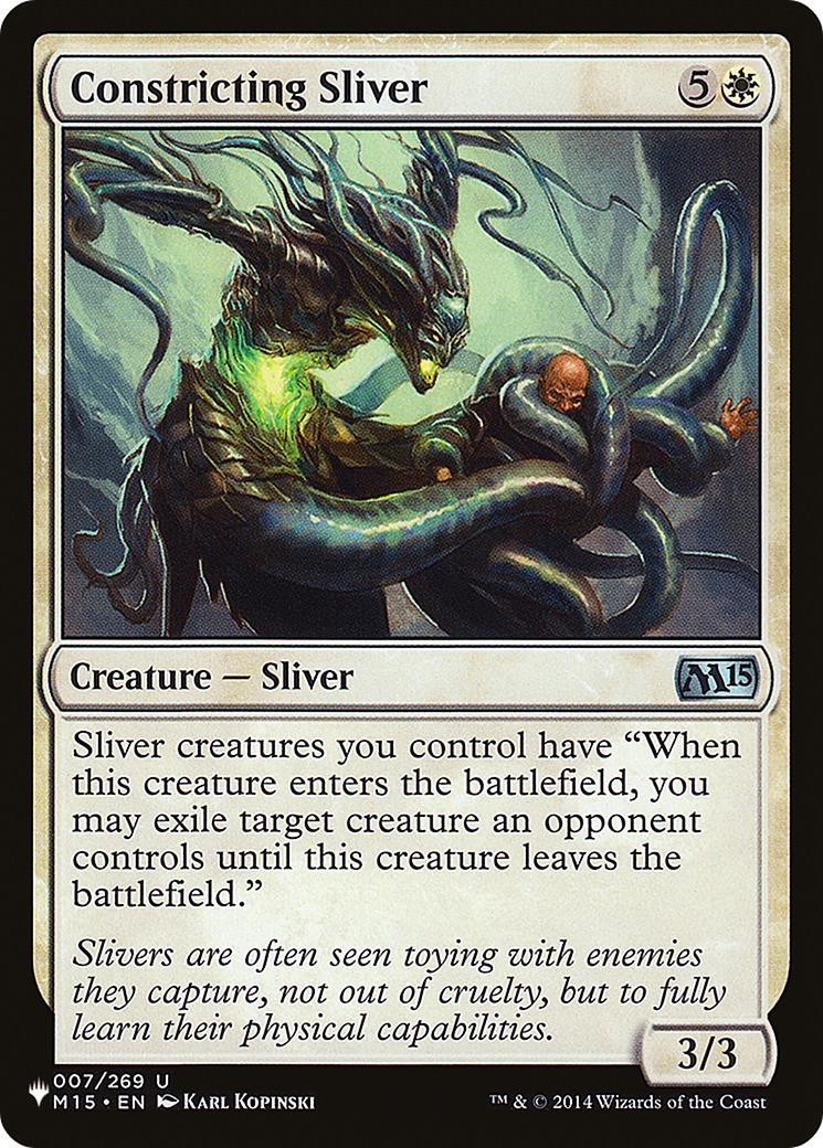 Constricting Sliver (LIST-M15-7) [The List]