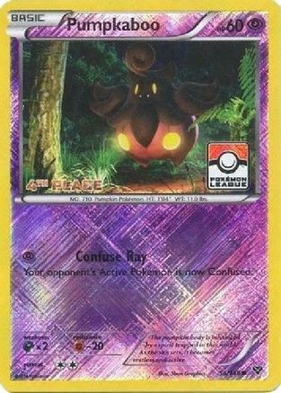 Pumpkaboo (Pokemon League) [4th Place] (56/146) [League & Championship Cards] Reverse Holofoil - Promo