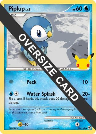 Piplup (93) [First Partner Pack] - Promo