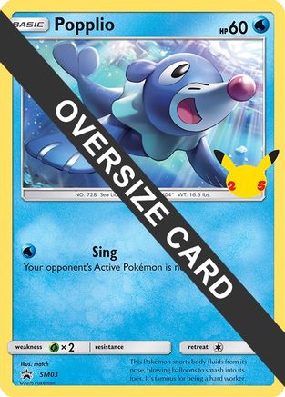 Popplio (SM03/03) [First Partner Pack] - Promo