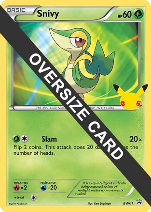 Snivy (BW01) [First Partner Pack] - Promo