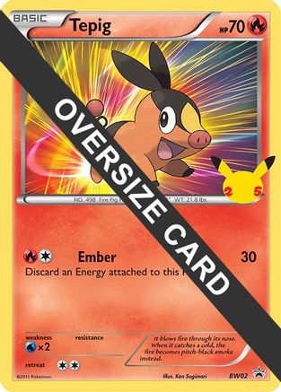 Tepig (BW02) [First Partner Pack] - Promo