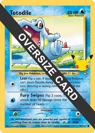 Totodile (81) [First Partner Pack] - Promo