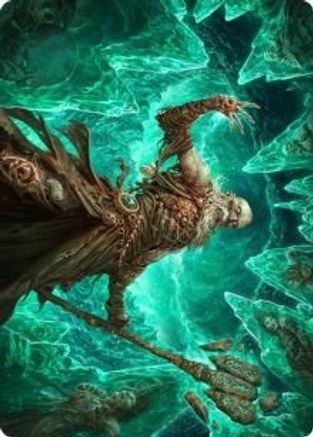 Draugr Necromancer Art Card (ASKHM-022) [Art Series: Kaldheim]
