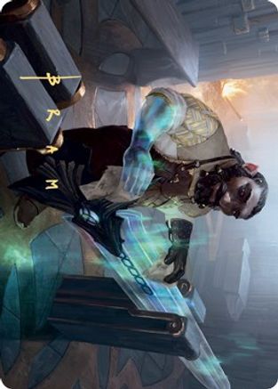 Koll, the Forgemaster Art Card (Gold-Stamped Signature) (ASKHM-059) [Art Series: Kaldheim]