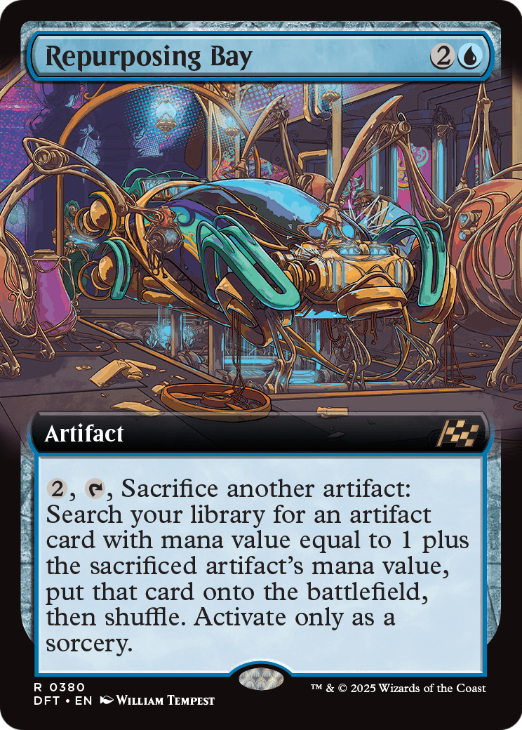 Repurposing Bay (Extended Art) (DFT-380) [Aetherdrift]