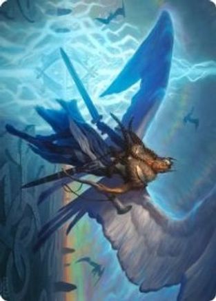 Righteous Valkyrie Art Card (ASKHM-006) [Art Series: Kaldheim]