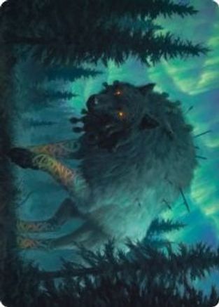 Sarulf, Realm Eater Art Card (ASKHM-065) [Art Series: Kaldheim]