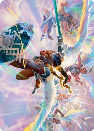Starnheim Unleashed Art Card (Gold-Stamped Signature) (ASKHM-008) [Art Series: Kaldheim]