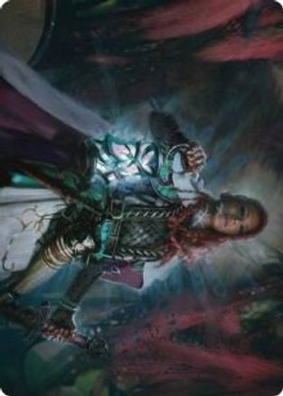 Tergrid, God of Fright Art Card (ASKHM-027) [Art Series: Kaldheim]