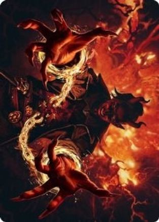 Tibalt's Trickery Art Card (ASKHM-038) [Art Series: Kaldheim]