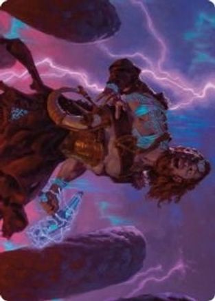 Toralf, God of Fury Art Card (ASKHM-039) [Art Series: Kaldheim]