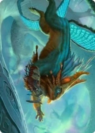 Toski, Bearer of Secrets Art Card (ASKHM-052) [Art Series: Kaldheim]