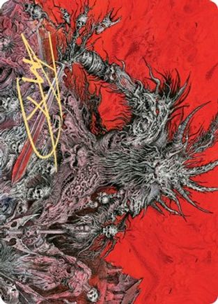 Varragoth, Bloodsky Sire Art Card (Gold-Stamped Signature) (ASKHM-078) [Art Series: Kaldheim]
