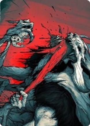 Vorinclex, Monstrous Raider Art Card (79/81) (ASKHM-079) [Art Series: Kaldheim]