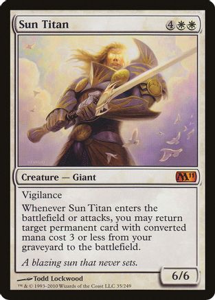 Sun Titan (M11) (OVER-035) [Oversize Cards]