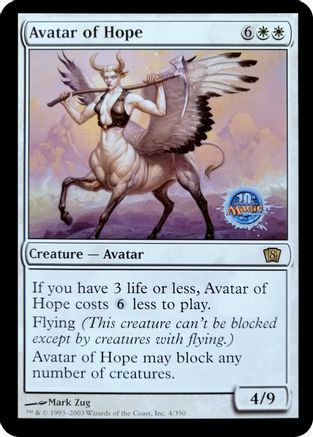 Avatar of Hope (Grand Prix Bangkok 2003) (OVER-004) [Oversize Cards]