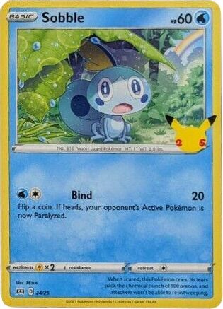 Sobble (024/25) [McDonalds 25th Anniversary Promos] Holofoil - Promo