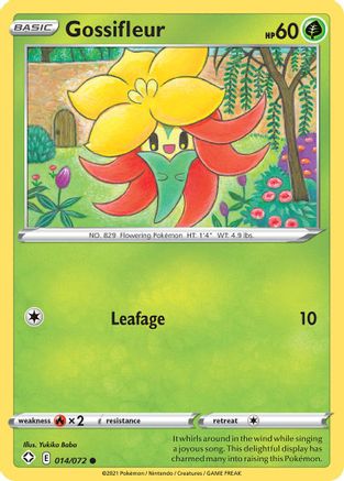 Gossifleur (014/72) [Shining Fates] Reverse Holofoil - Common