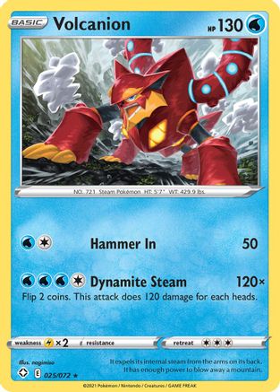 Volcanion (025/72) [Shining Fates] - Rare