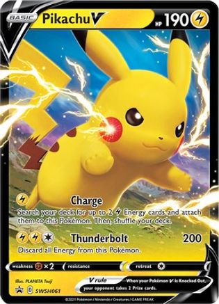 Pikachu V (SWSH061/307) [SWSH Sword & Shield Promo Cards] Holofoil - Promo