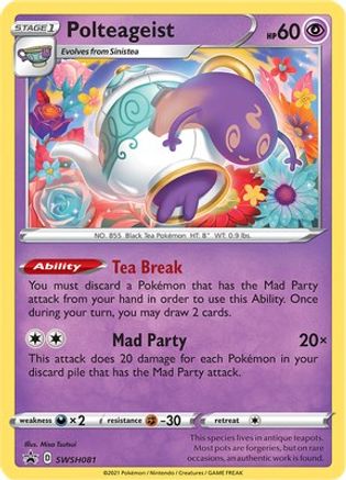 Polteageist (SWSH081/307) [SWSH Sword & Shield Promo Cards] Holofoil - Promo