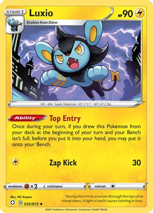Luxio (032/72) [Shining Fates] - Uncommon