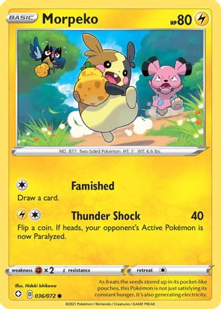 Morpeko (036/72) [Shining Fates] - Common