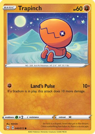 Trapinch (040/72) [Shining Fates] - Common