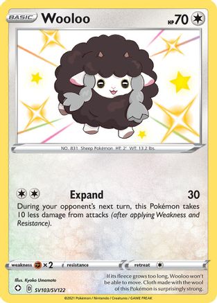 Wooloo (SV103/122) [Shining Fates Shiny Vault] Holofoil - Shiny Holo Rare