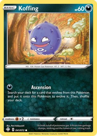 Koffing (041/72) [Shining Fates] - Common