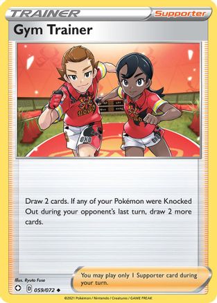 Gym Trainer (059/72) [Shining Fates] Reverse Holofoil - Uncommon