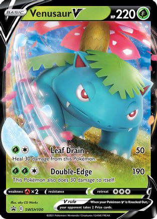 Venusaur V (SWSH100/307) [SWSH Sword & Shield Promo Cards] Holofoil - Promo