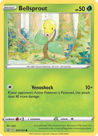 Bellsprout (001/163) [SWSH05 Battle Styles] - Common