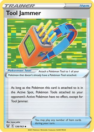 Tool Jammer (136/163) [SWSH05 Battle Styles] Reverse Holofoil - Uncommon